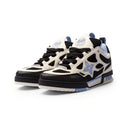 Tênis Louis Vuitton LV Skate Black White Light Blue