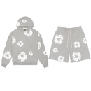 Conjunto Moletom Denim Tears - Cinza